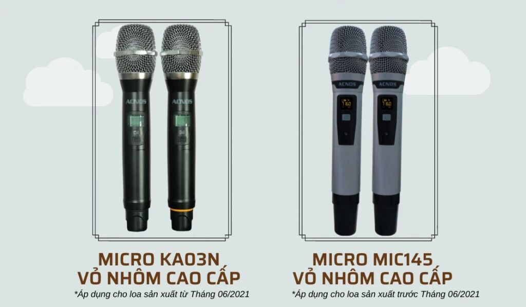 Loa karaoke xách tay Acnos CS450 (2 loa bass, 3 loa treble, 150W)