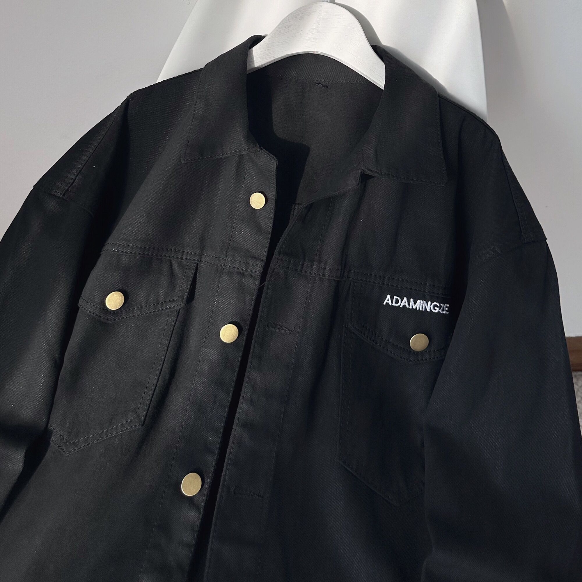 Áo khoác Jeans trơn ADAMINGZ _HT.Store96