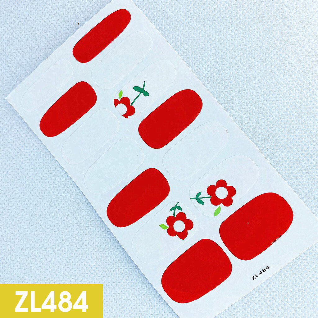[HCM]Miếng Dán Móng Tay Nail Sticker họa tiết
