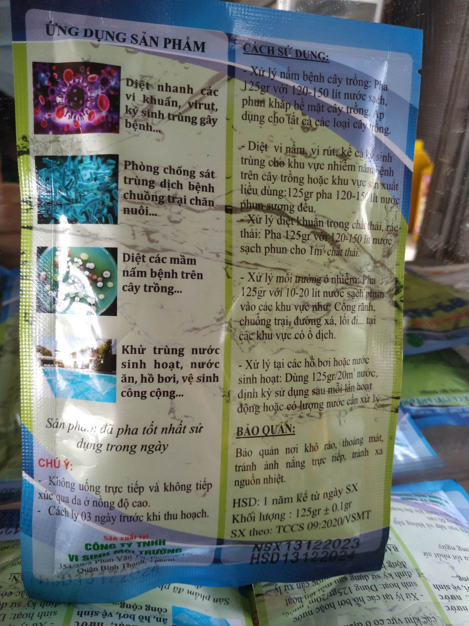 Aqua pro-diệt trừ nấm khuẩn