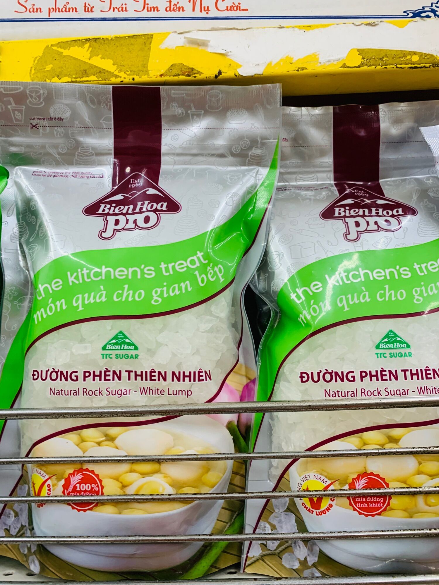 Đường phèn vàng/ trắng Biên Hoà 500g
