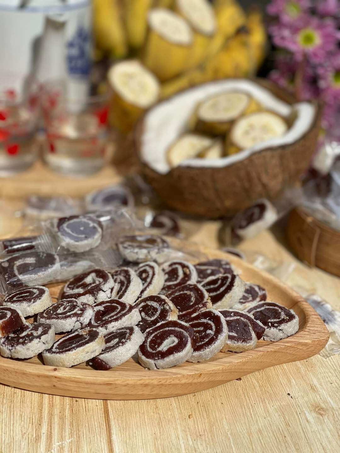 Kẹo chuối tươi Hồng Vân 500g