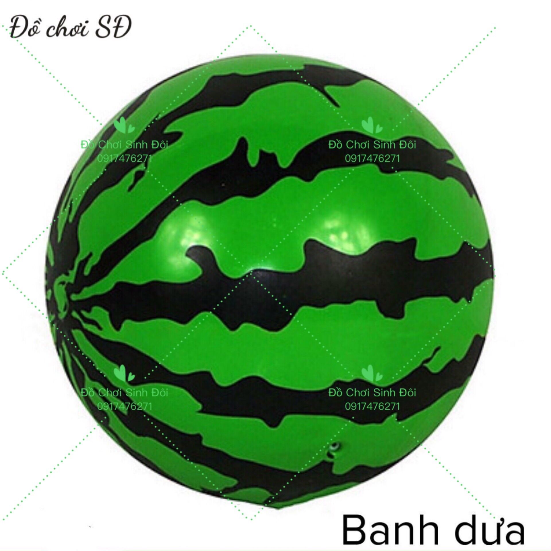 Banh dưa hấu ( banh chưa bom tặng 1 kim bom )