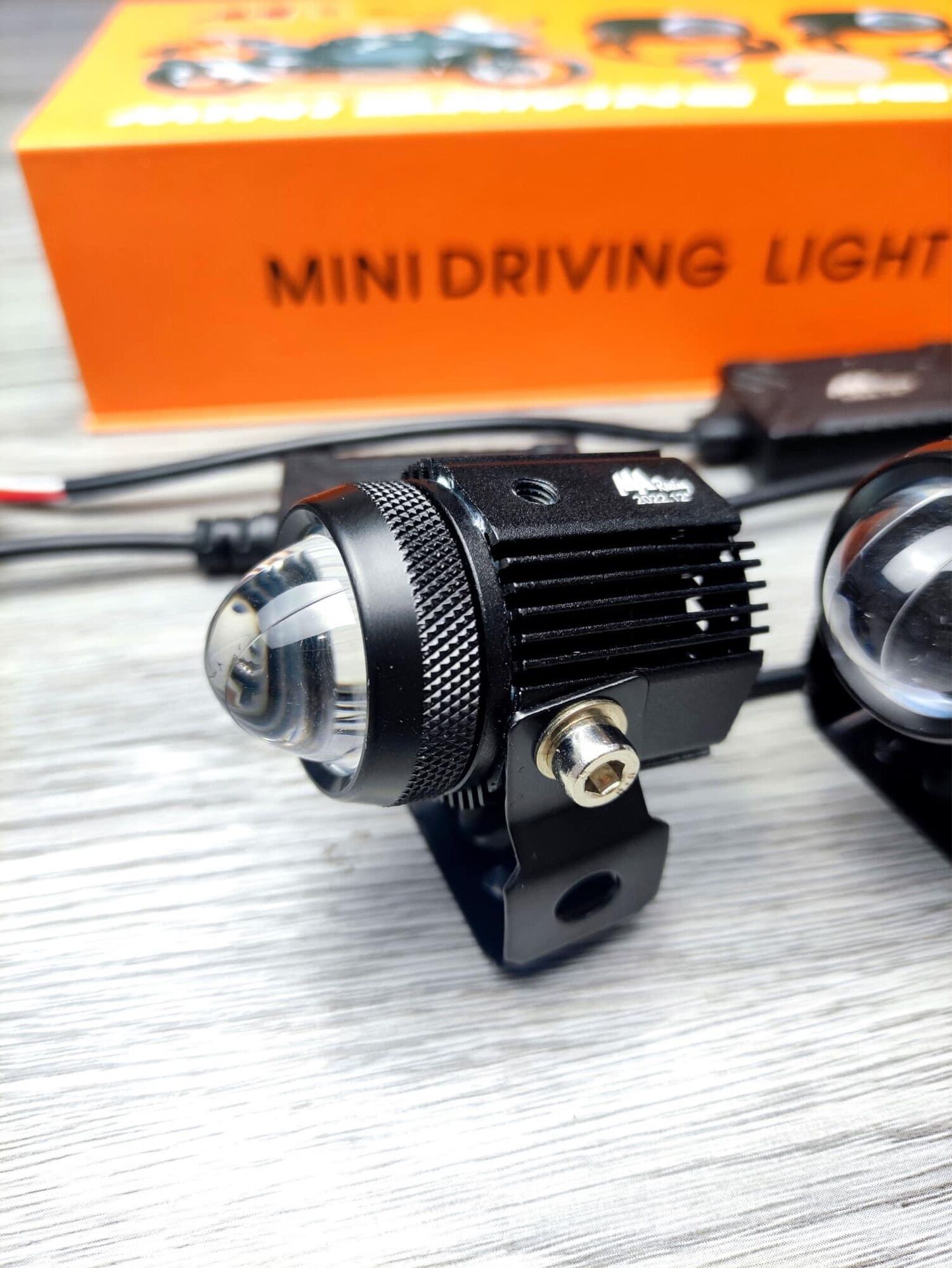 Đèn Trợ sáng Bi cầu mini MAracing Công suất 18W