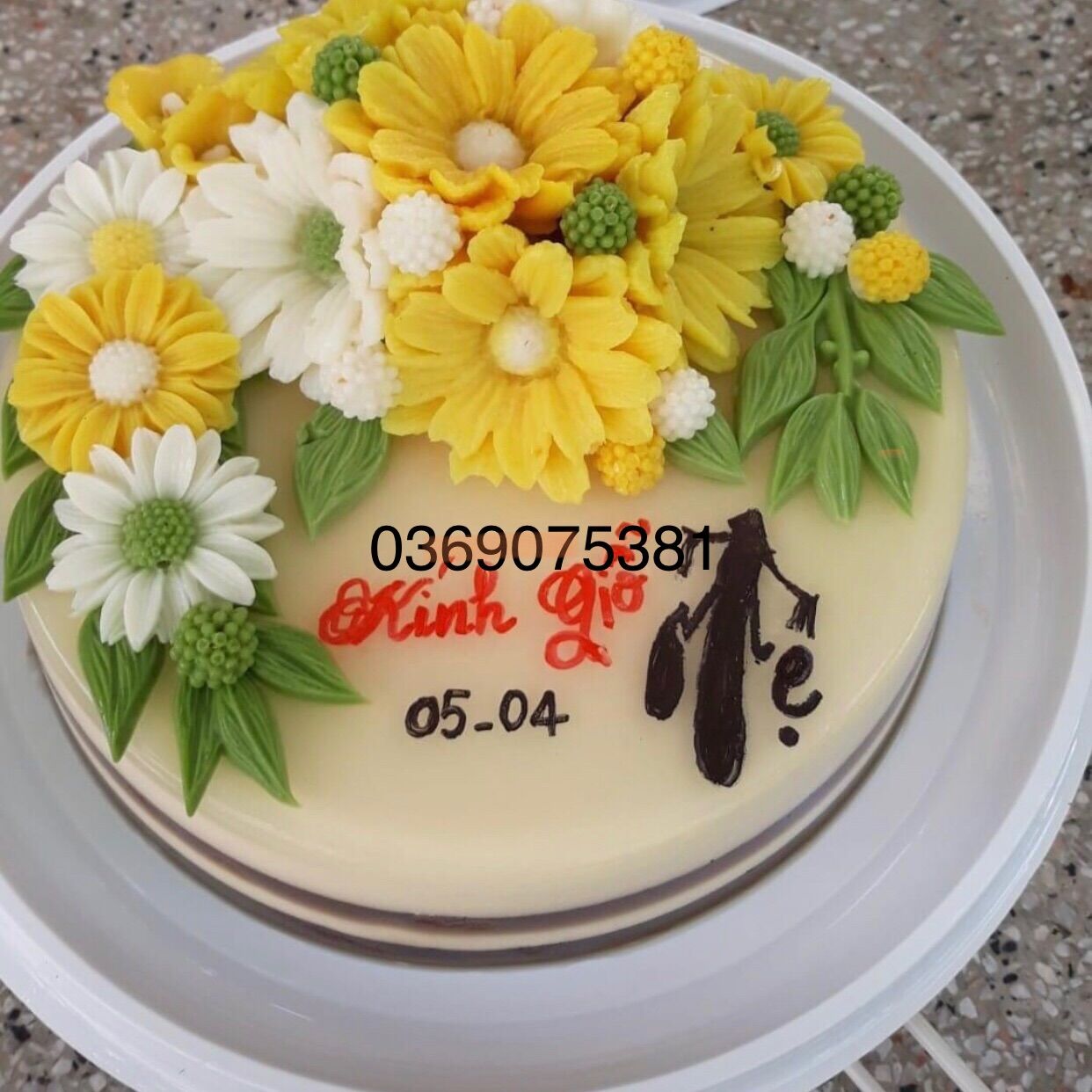 Set 4 khuôn silicon làm thạch hoa cúc lên + hoa cúc xuống +phúc bồn tử + cành lá hồng