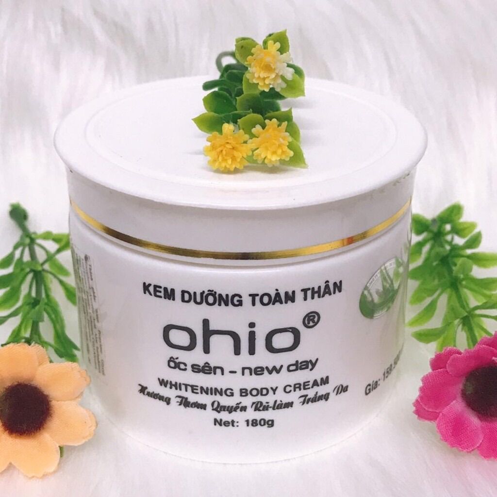 Kem Dưỡng Trắng Body Ohio 150g