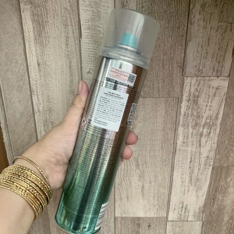 Gôm xịt tóc siêu cứng tạo kiểu tóc lâu bền tigi 385 ml