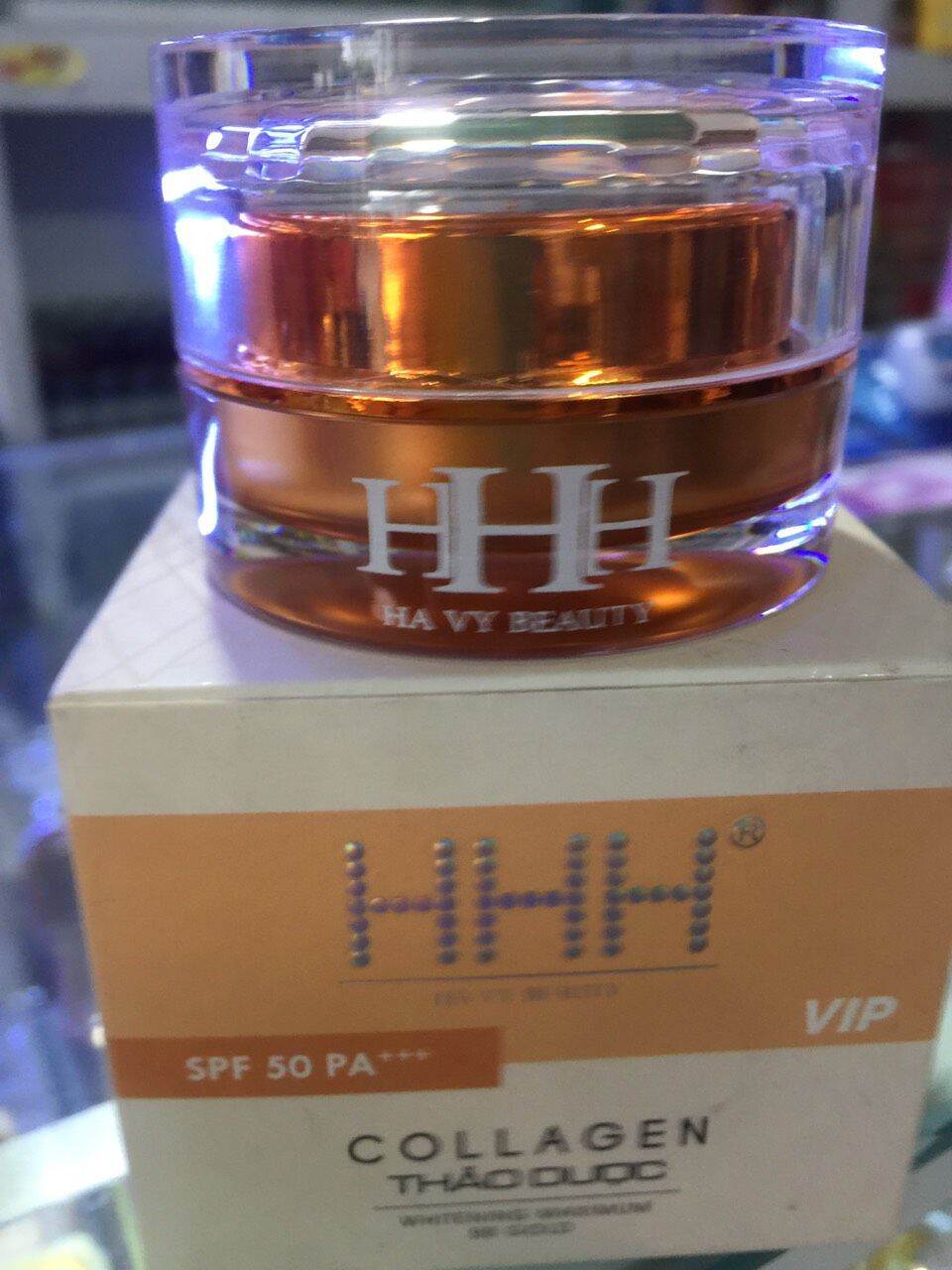 Kem hhh collagen mụn thâm trắng da vip 20g
