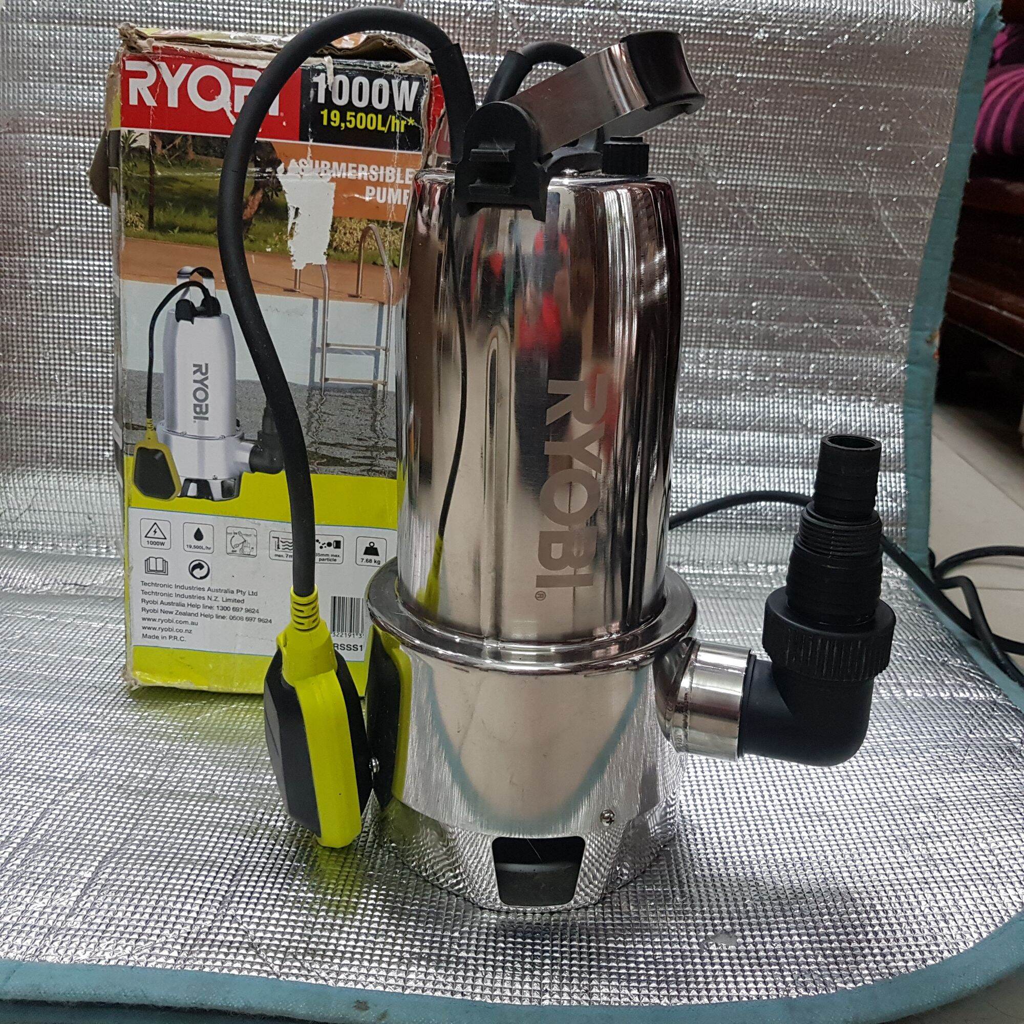 Máy bơm chìm ryobi nhập úc 1hp1/3_1000w