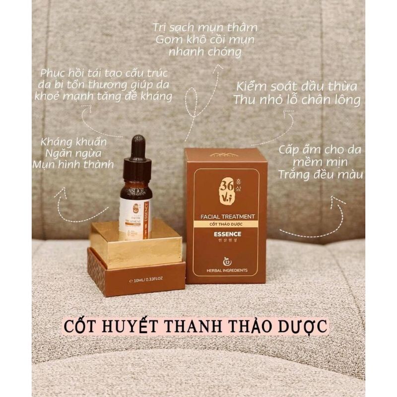 Cốt Huyết Thanh Thảo Dược 36 Vị Size Lớn 10ML