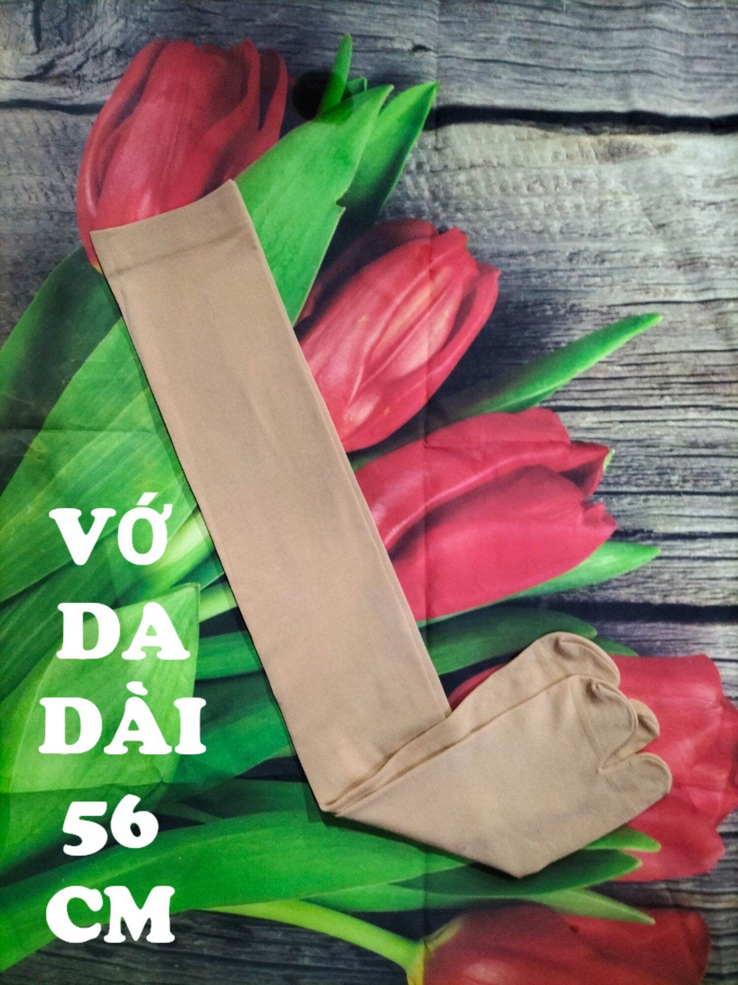 1 đôi vớ đùi da nữ, tất xỏ ngón gvg dài 56 cm