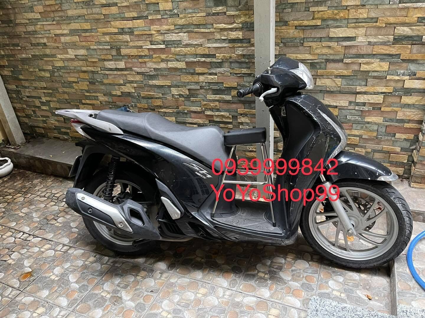 Ghế ngồi xe máy cho bé xe Click - Click Thái
