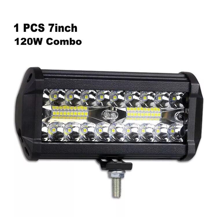 Nlpearl 4 "7" 72w 144w đèn led sương mù cho xe suv xe 4x4 atv đèn pha chùm đèn led làm đèn thanh tắt đường lái xe đèn sương mù