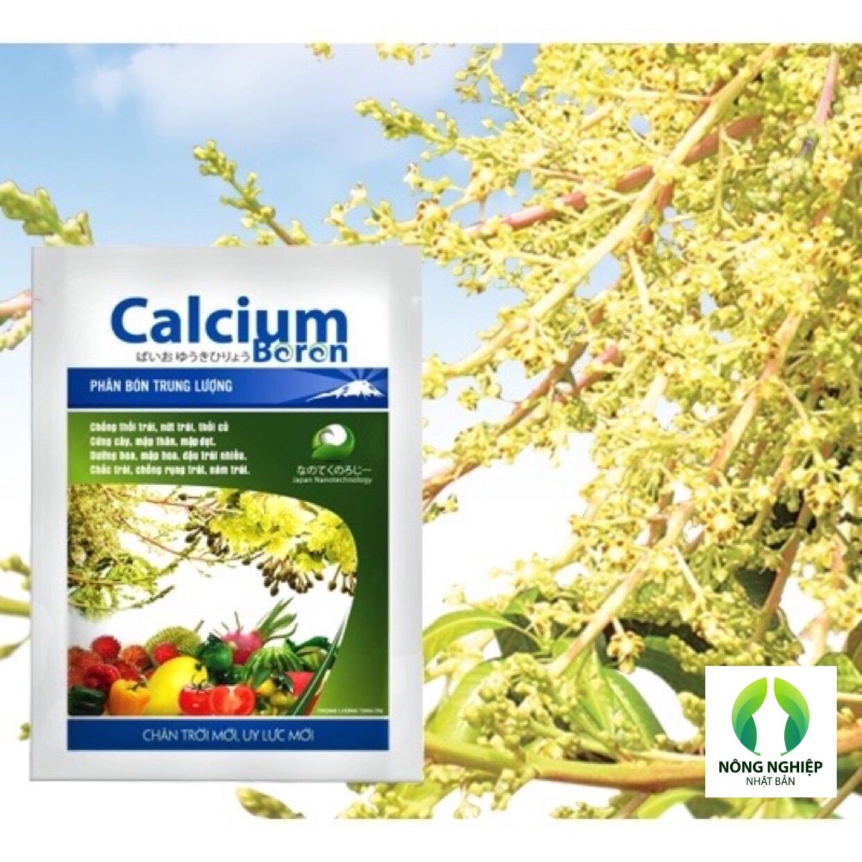 Phân bón trung lượng calcium boron 25gr