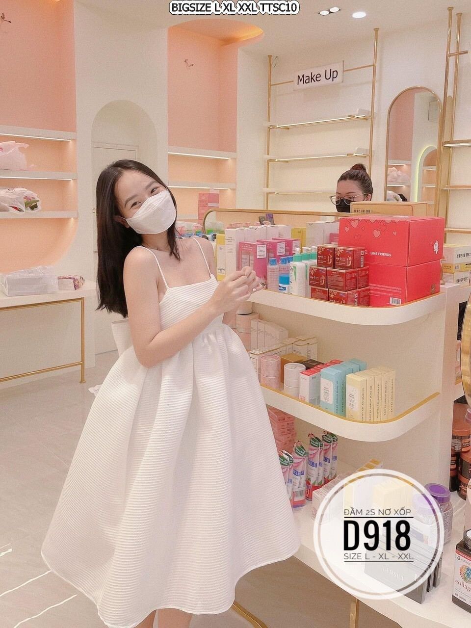 Bigsize 60- 90kg ĐẦM 2S NƠ XỐP