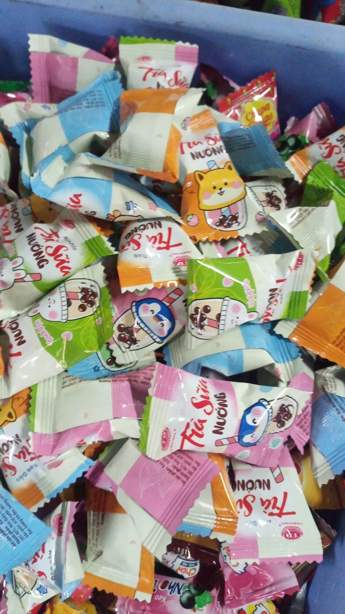 Kẹo dẻo trà sữa nướng túi 300g