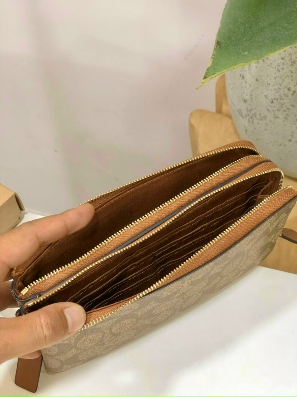 💥Ví Coach 2 ngăn size 20💥Rẻ vô địch