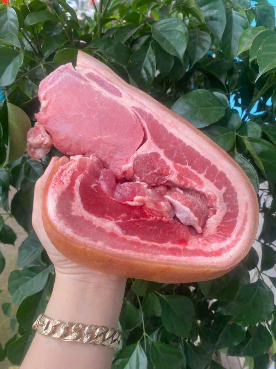 1kg Thịt Ba rọi Nai có da có sườn (hoả tốc tphcm)