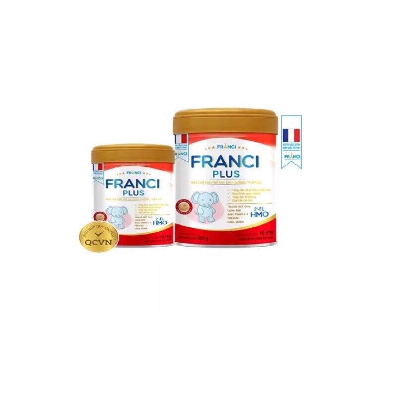 Sữa bột Franci Plus lon 850g chính hãng