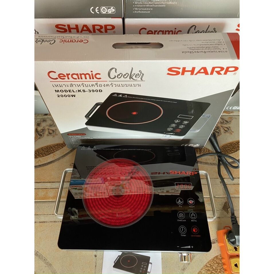 BẾP  HỒNG NGOẠI SHARP KS 3900 THÁI LAN