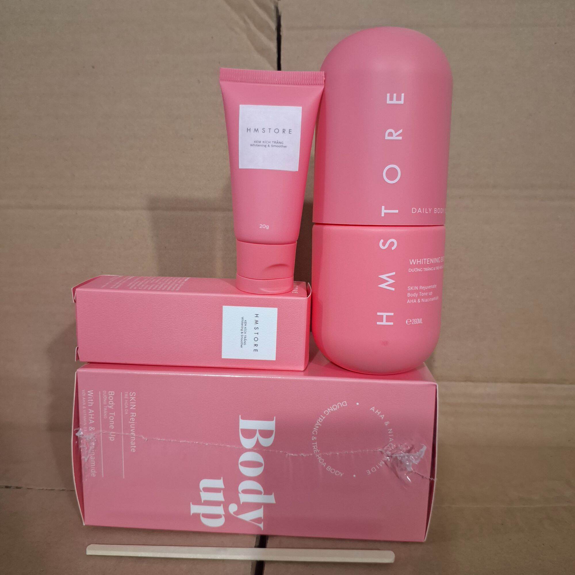 (mẫu mới) Body Vip HM Store tặng kích trắng