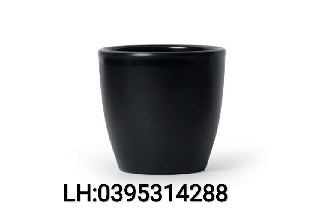 Ly nhựa 32N đen nhám và đen ngói
