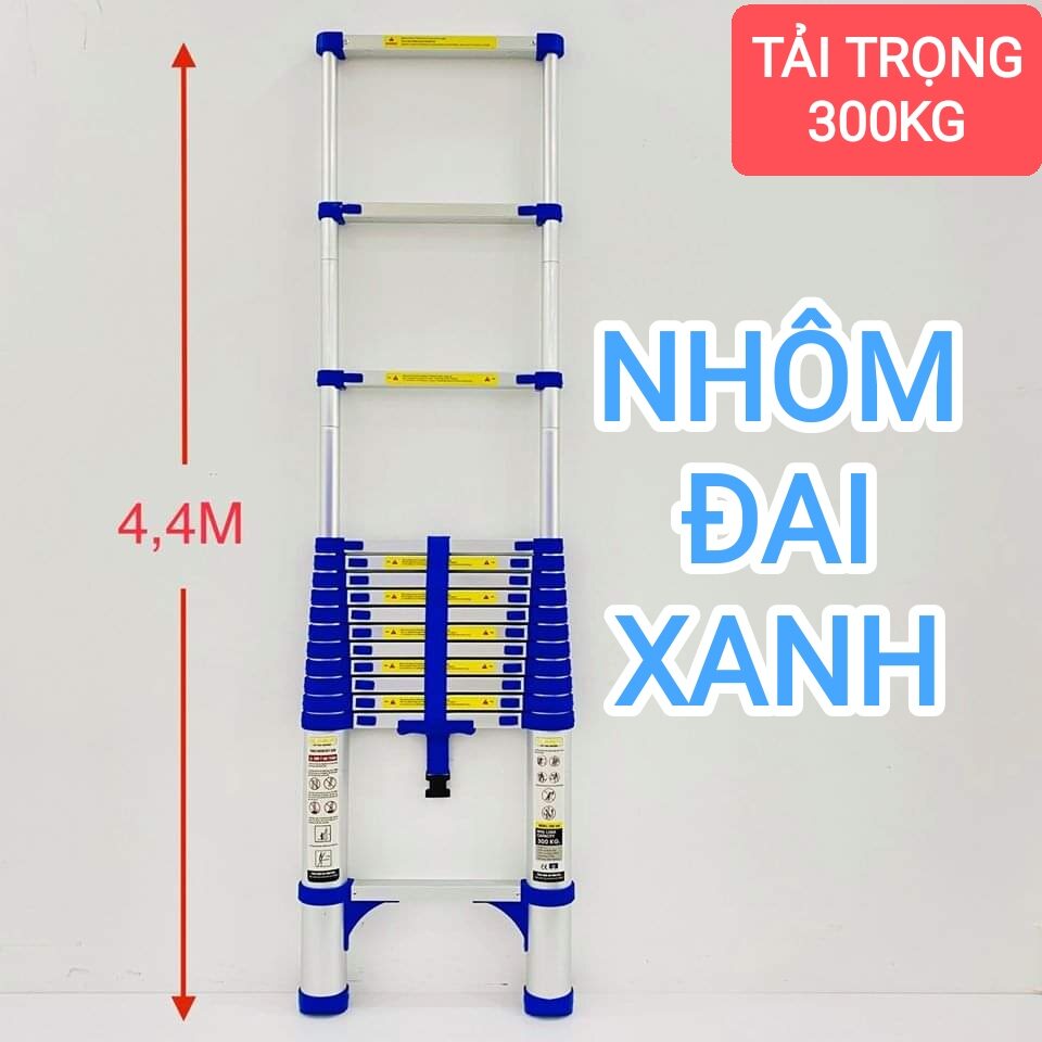Thang nhôm rút đơn 4m4 Sumika đủ loại để lựa chọn