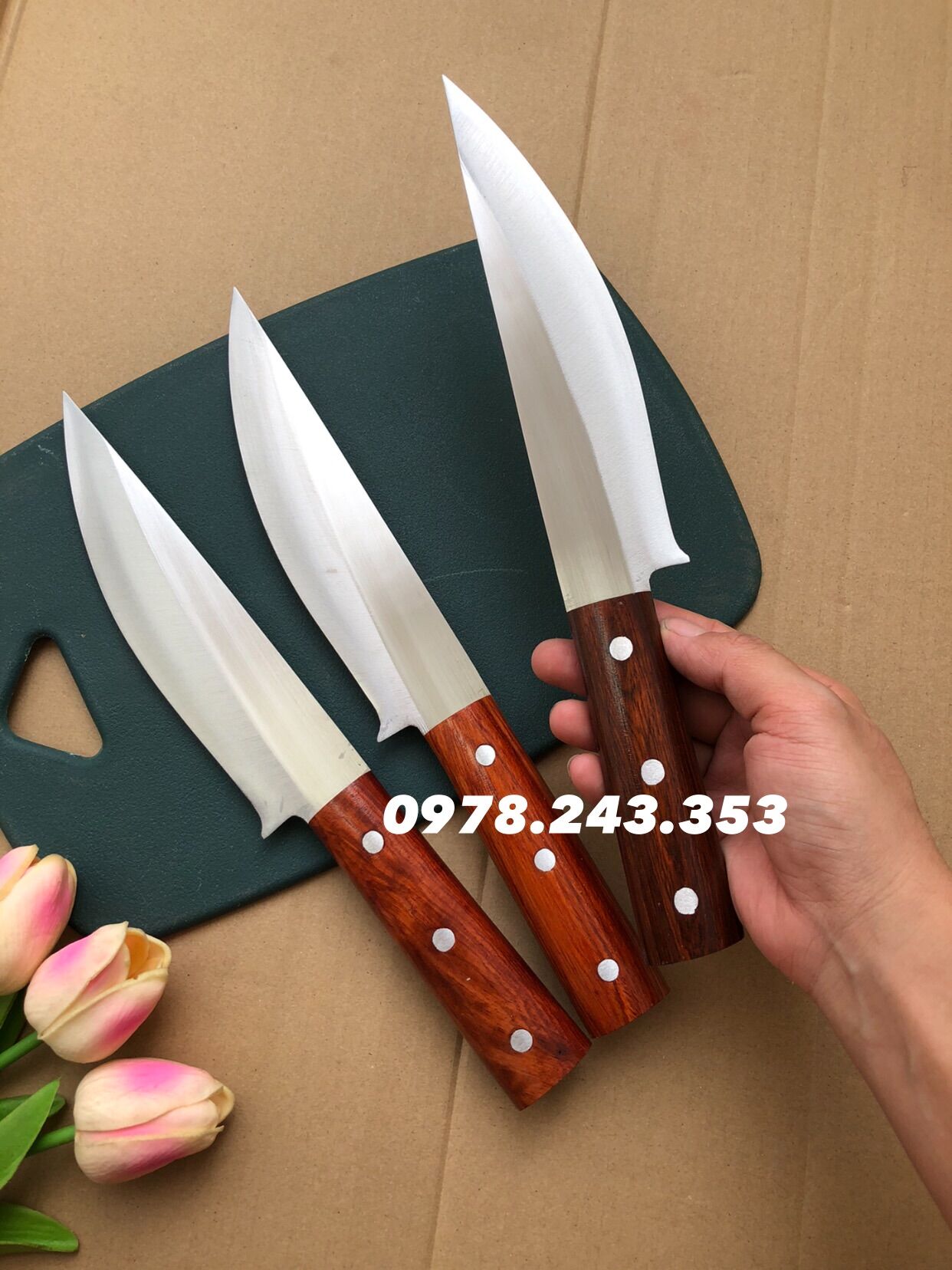 Dao lọc thịt- lọc không han gỉ sắc bén