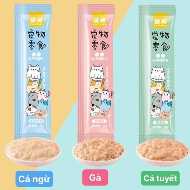 [new] Combo 100 thanh súp thưởng Shizuka 15g