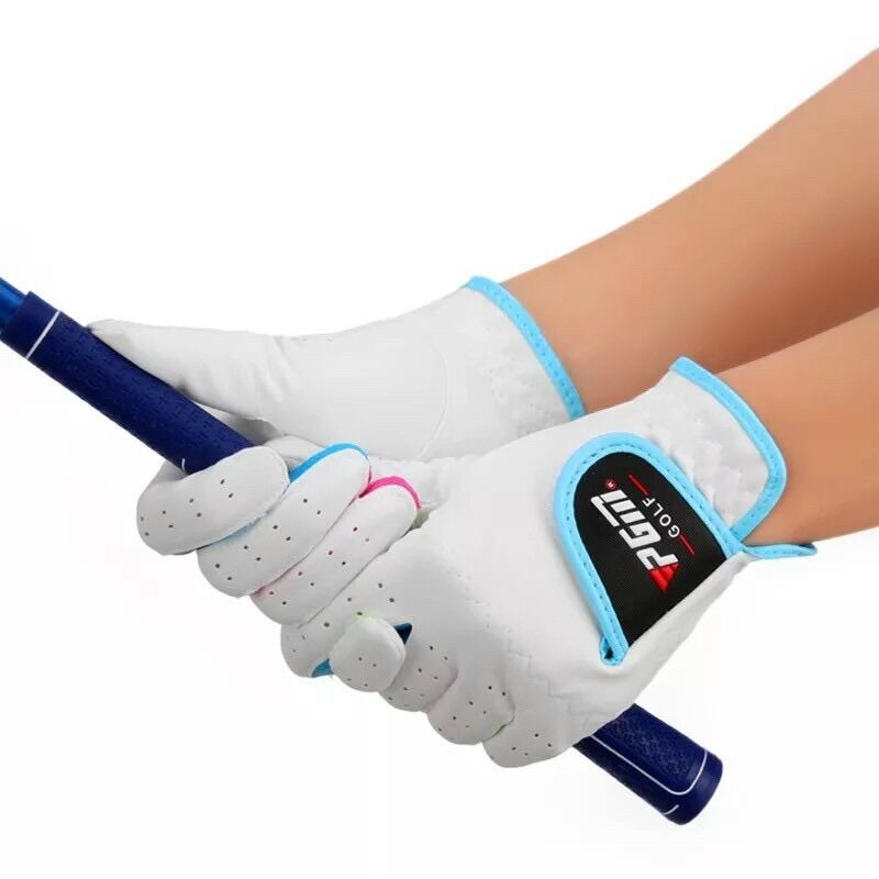 Găng tay chơi golf trẻ em chính hãng pgm- găng vải mềm, thật tay, giặt được nhiều lần
