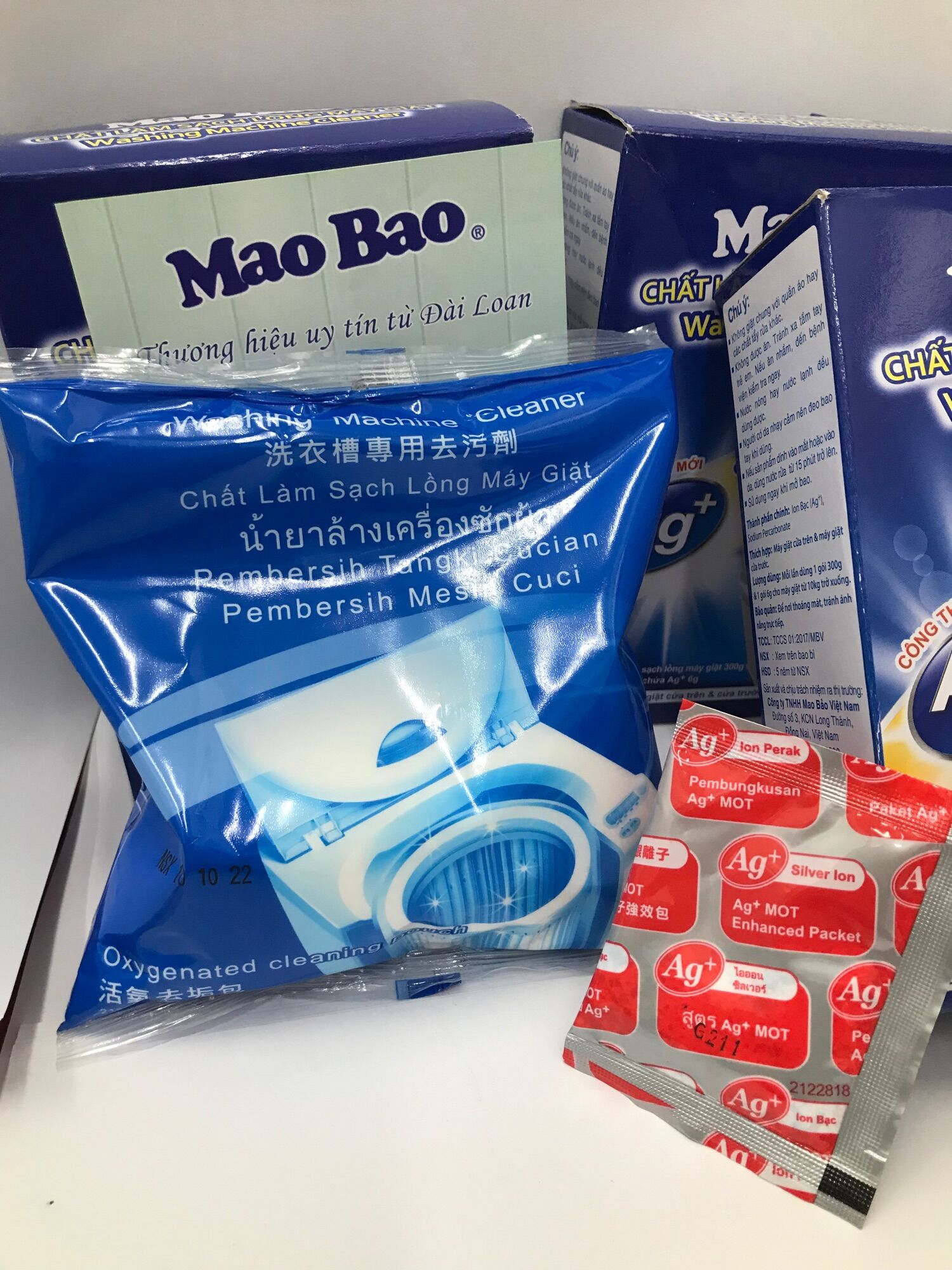 Tẩy lồng giặt Mao Bao