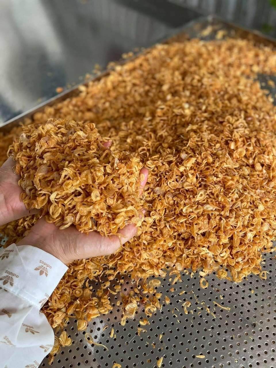 Túi 500g hành tím phi _ hành kinh môn- hành phi sẵn thơm giòn