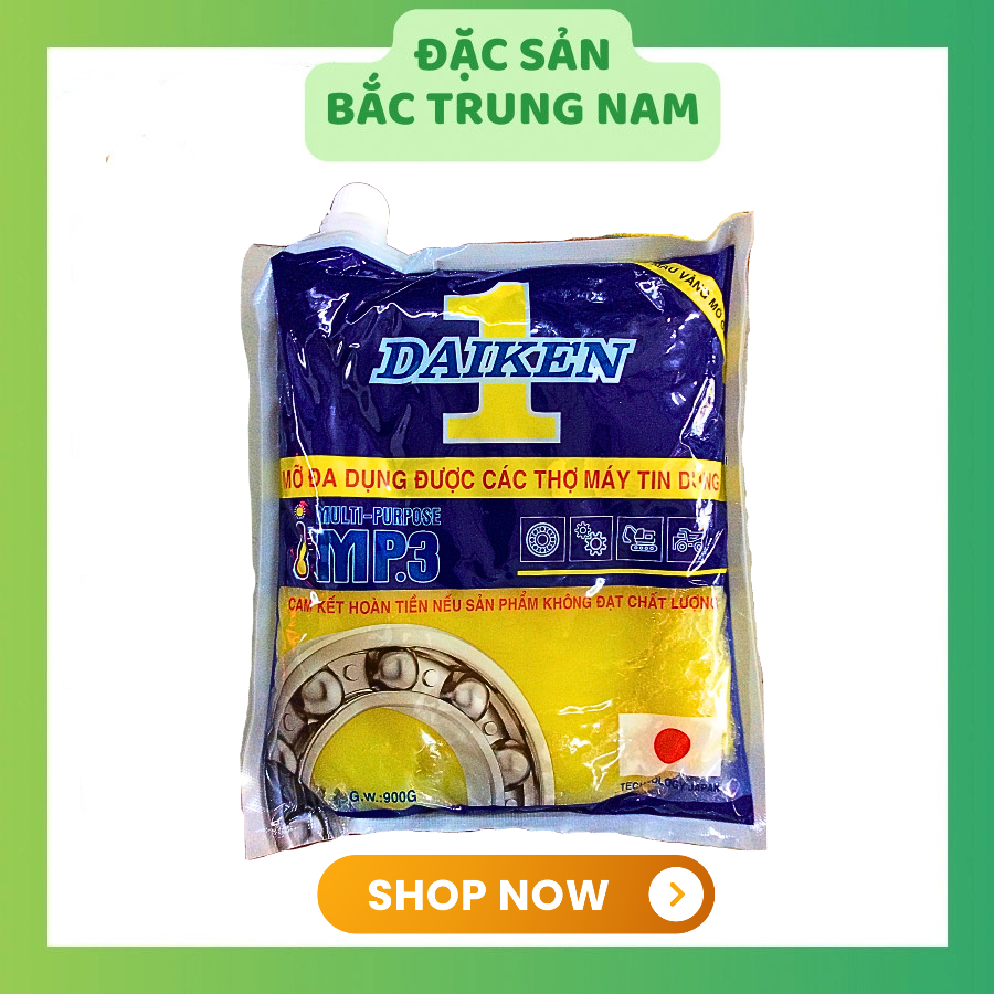 Mỡ Bò Chịu Nhiệt 180 Độ C DAIKEN 900g