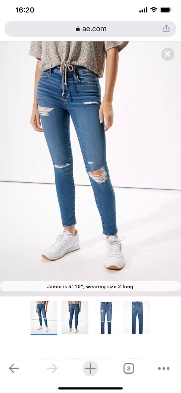 Quần jeans nữ American Ea-gle xịn hãng