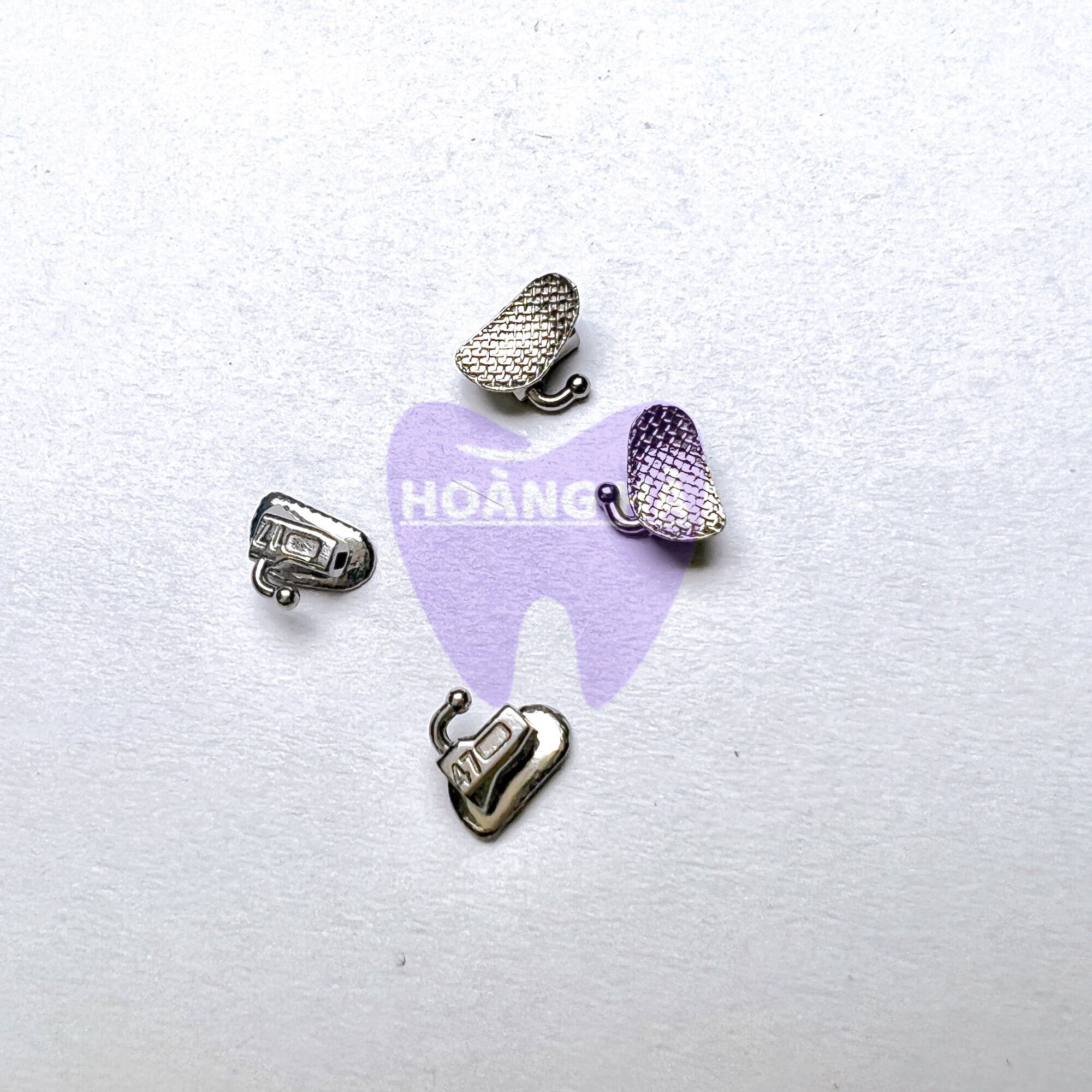Set 4 mắc cài 6, mắc cài răng 7 hỗ trợ niềng răng hiệu quả