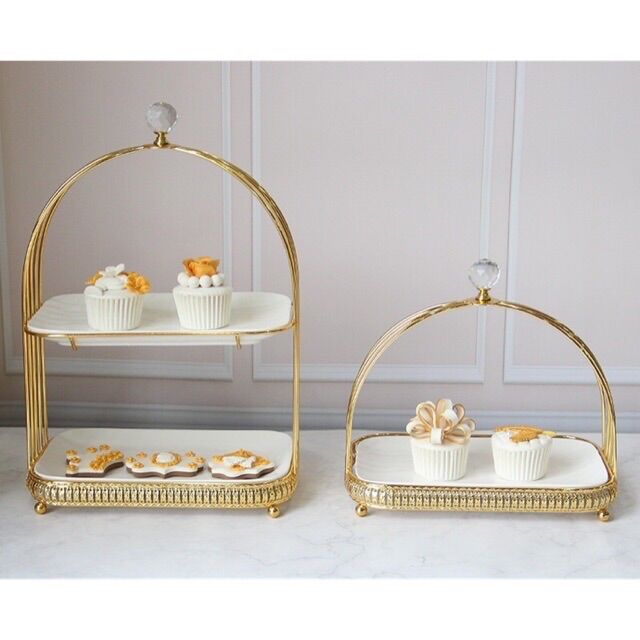 Khay bánh cupcake hình vòm cung trang trí tiệc