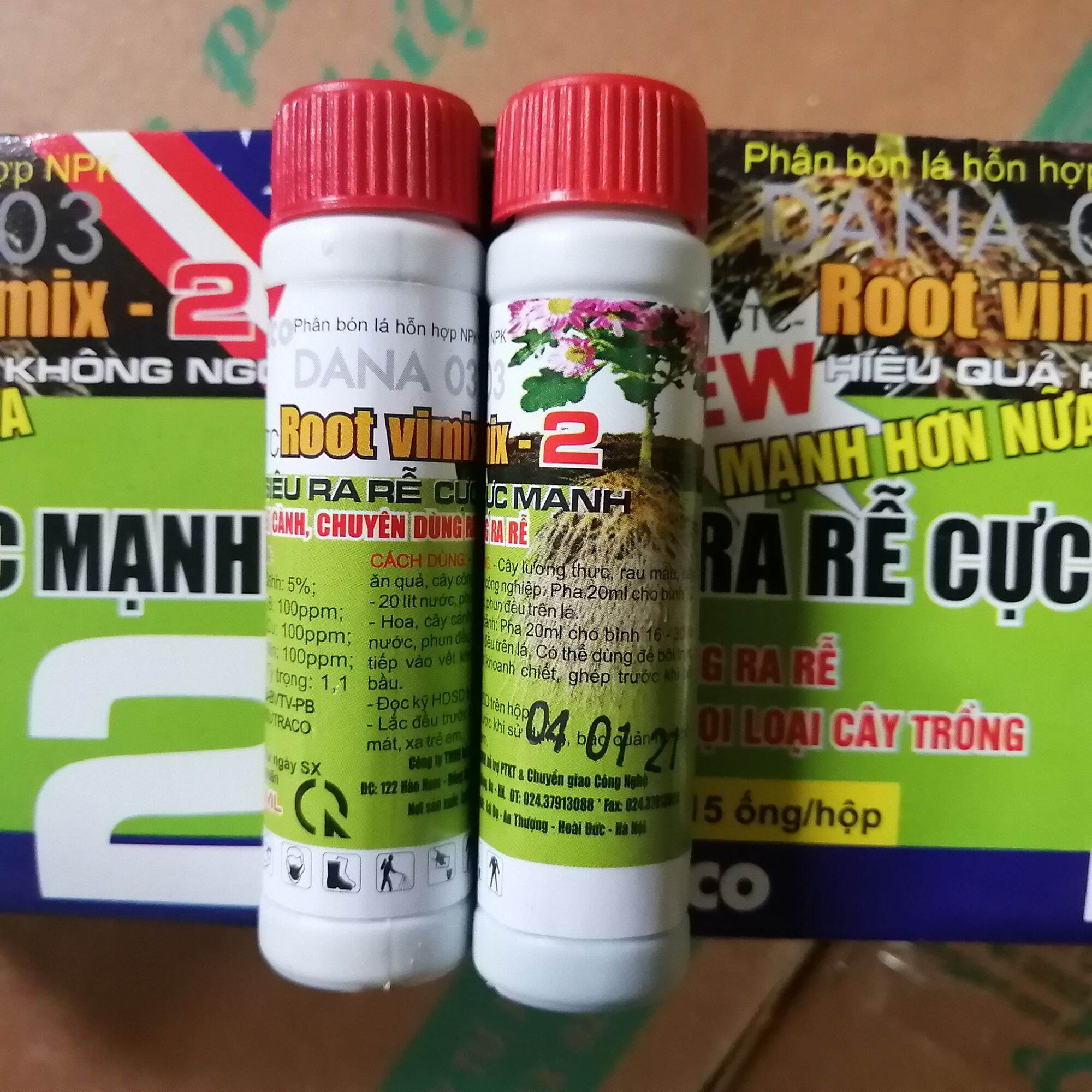 Combo 5 lọ Siêu kích rễ Cực mạnh Root vimix - 2 - ống 20ml