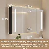 XUANXISHI | Tủ Gương Nhà Tắm Thông Minh Không Đọng Sương với Màn Hình Cảm Ứng Treo Tường