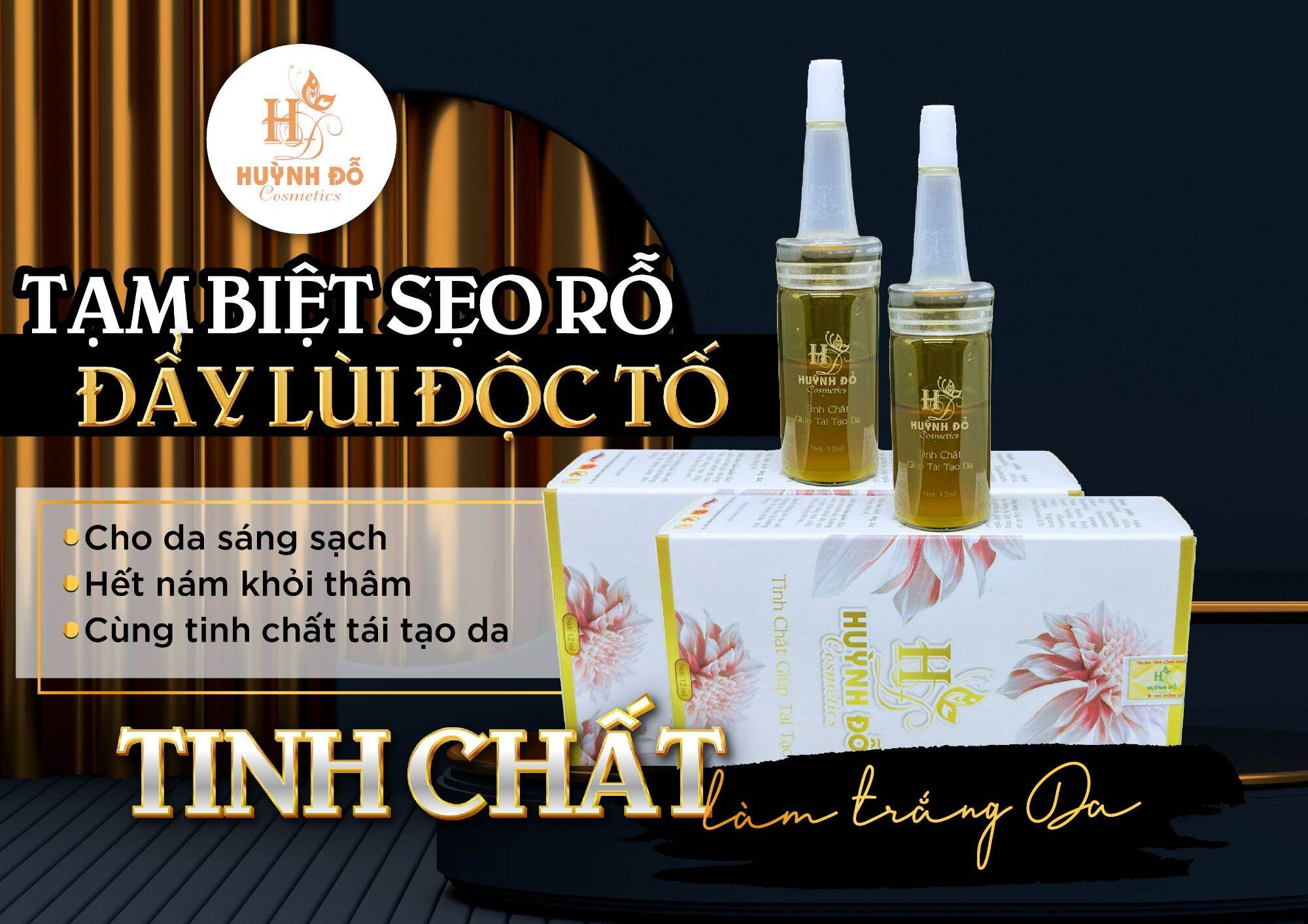 Tinh chất tái tạo da HUỲNH ĐỖ