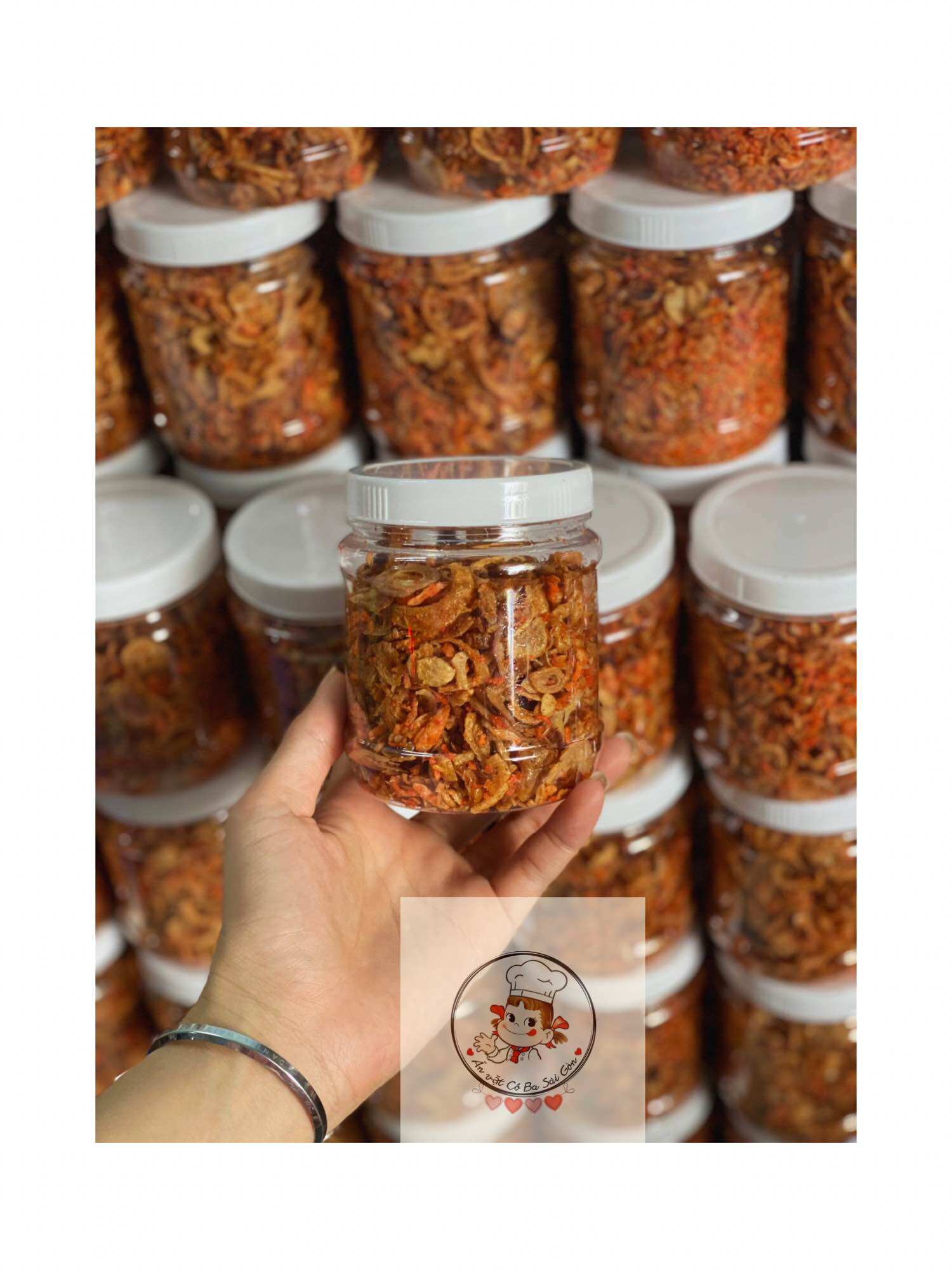 Muối tép hành phi nhà làm siêu ngon 100g và 200g