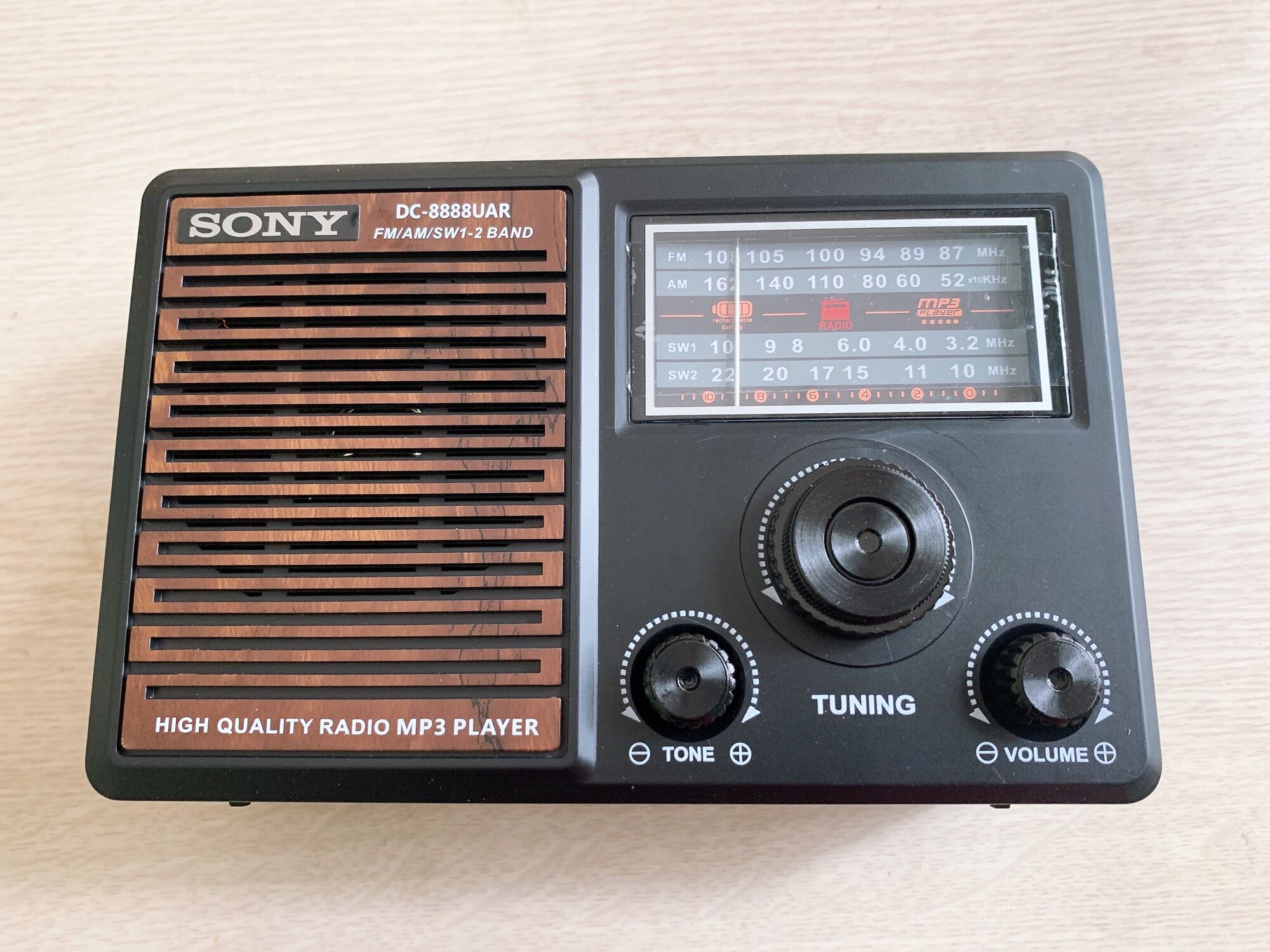 Radio sony sw-888UAR và sw-8888 bluetooth