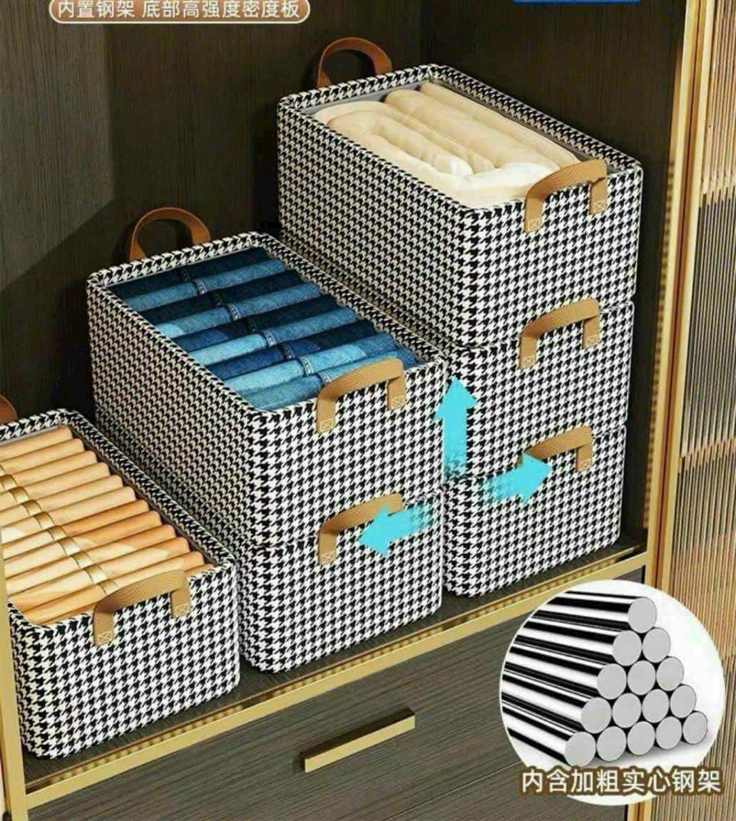 Túi đựng chăn đựng khăn khung sắt hình chữ nhật