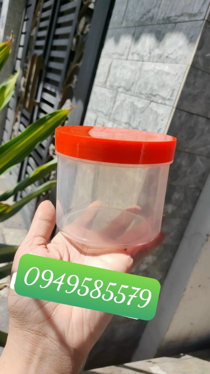 Hủ 500g nắp đỏ