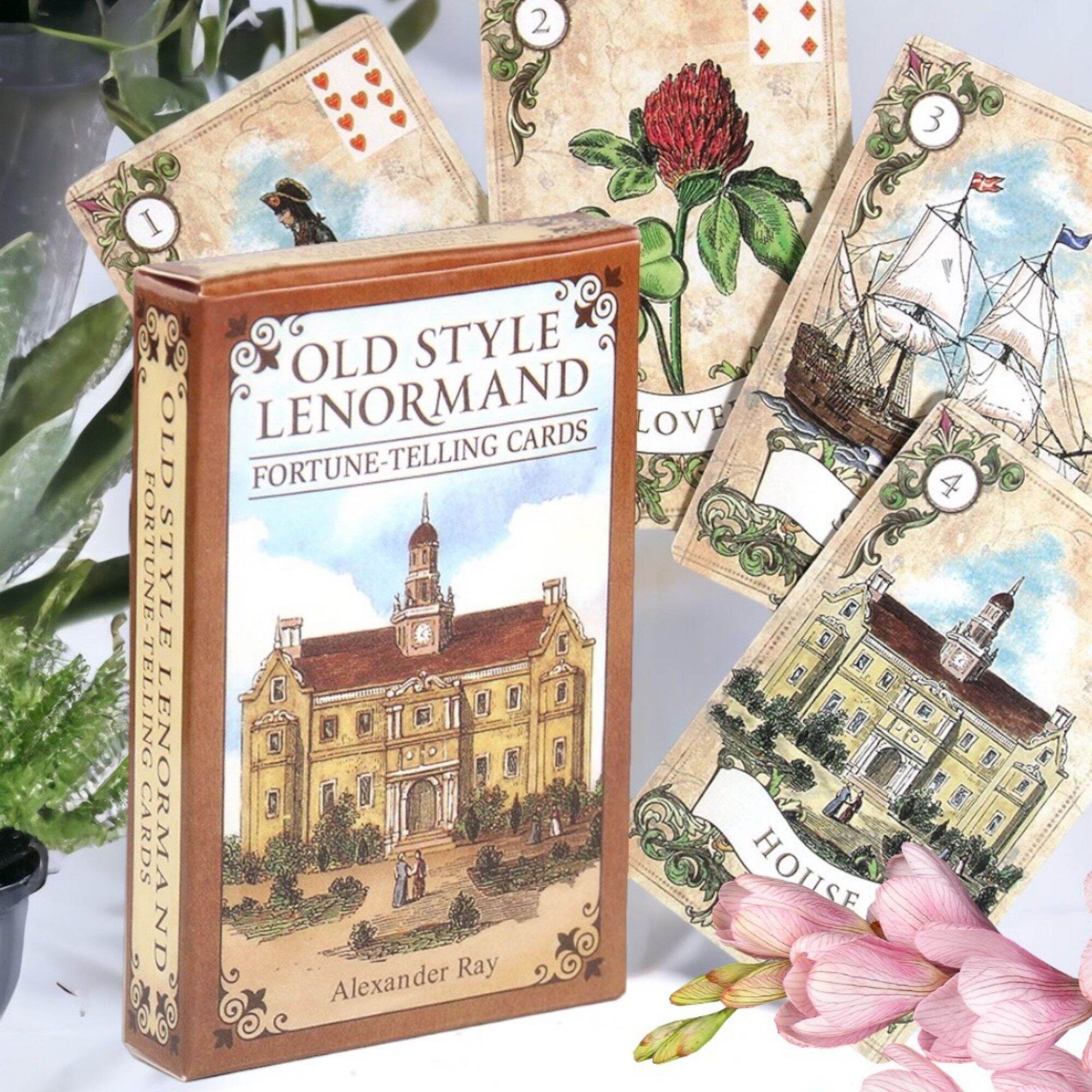 Đọc mô tả bộ bài tarot old style lenormand cơ bản, tác giả alexender ray