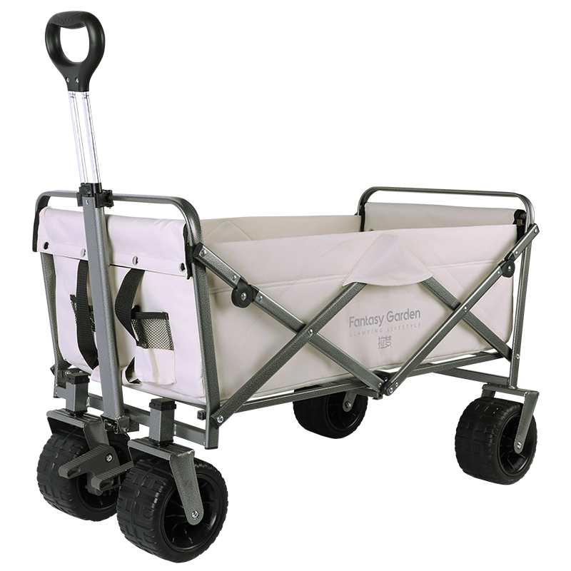 Folding Portable Camping Cart with Table