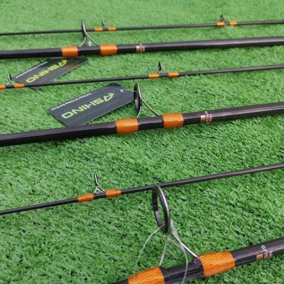 Cần Cán gỗ Ashino Black Max cacbon câu sông.hồ..