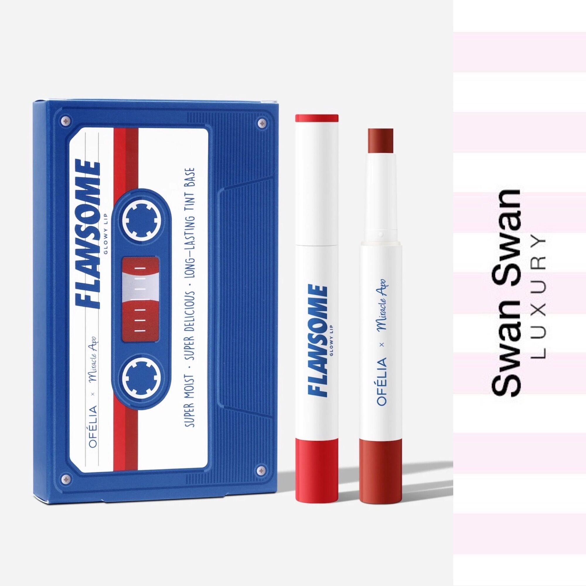[Nhập RAISINGSTAR18, giảm 30k cho đơn 99k]Son Dưỡng Lip Miracle Apo Glowy Lip
