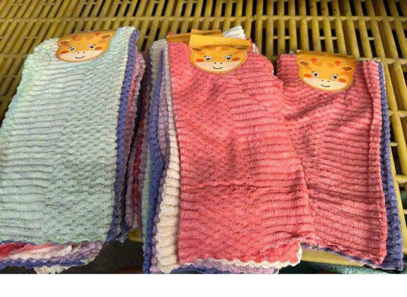 SET 5 KHĂN LAU TAY ĐA NĂNG 30x30,cm