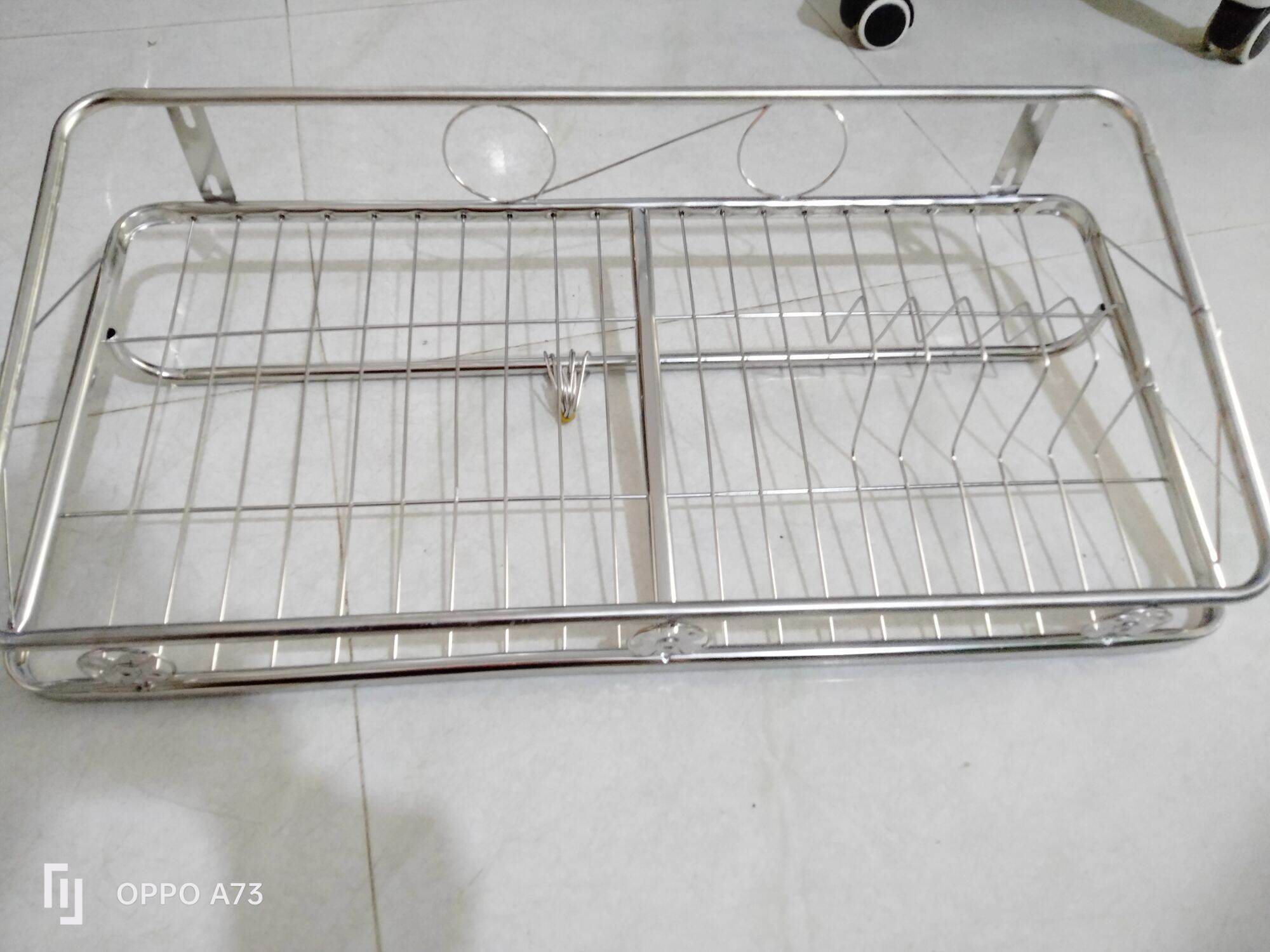 [HCM]Kệ chén inox 1 tầng KT 30*60