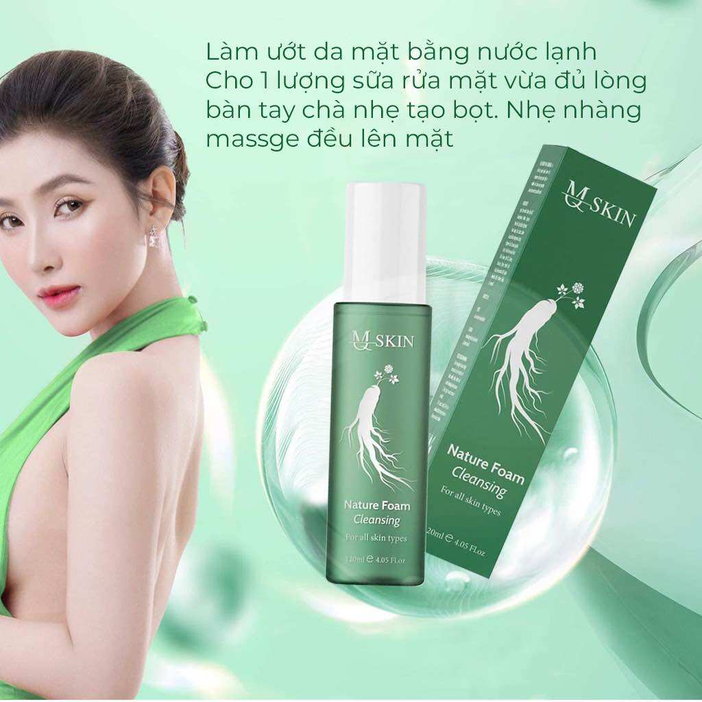 Sữa rửa mặt Nhân Sâm (tặng 2 nạ)